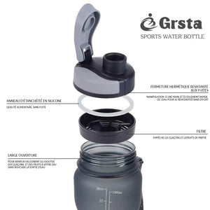 Gourde Grsta de sport 1L - aqwa-france